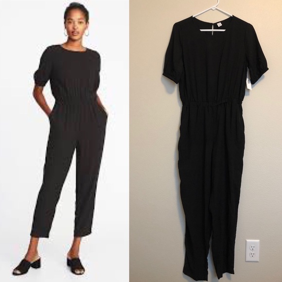 old navy waist defined jumpsuit